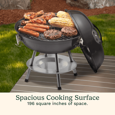 Cuisinart 14" Charcoal Grill, Black