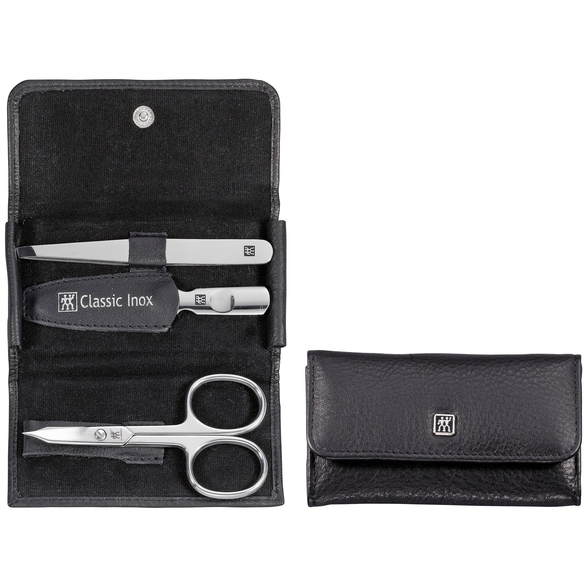 Zwilling Beauty Classic Inox 4-pc Manicure set with Leather Case