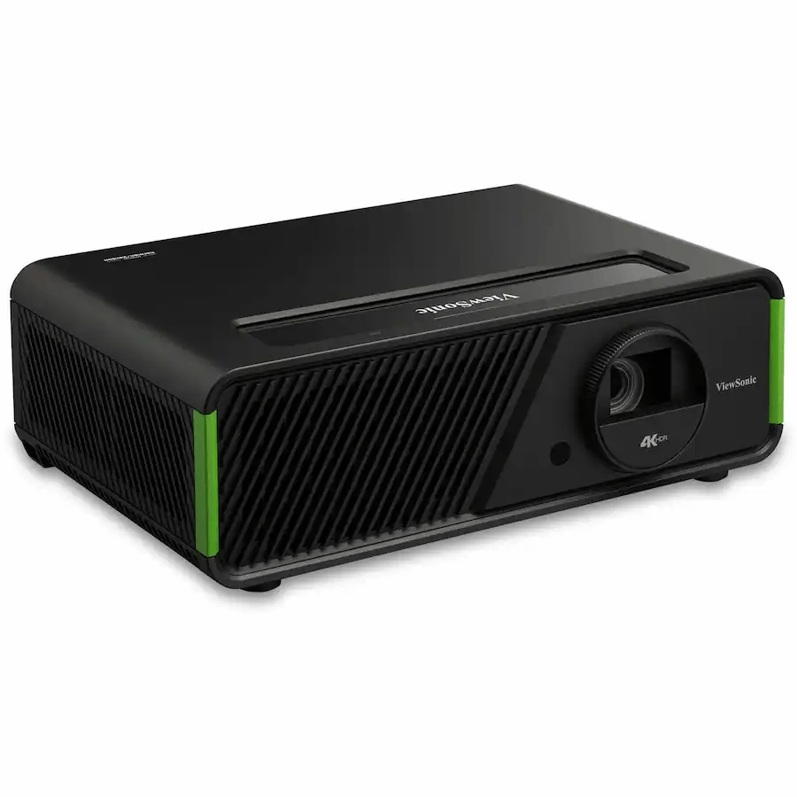 ViewSonic X1-4K Pro True 4K HDR Smart LED Projector with Built-in Google TV, Black - Certified Refurbished