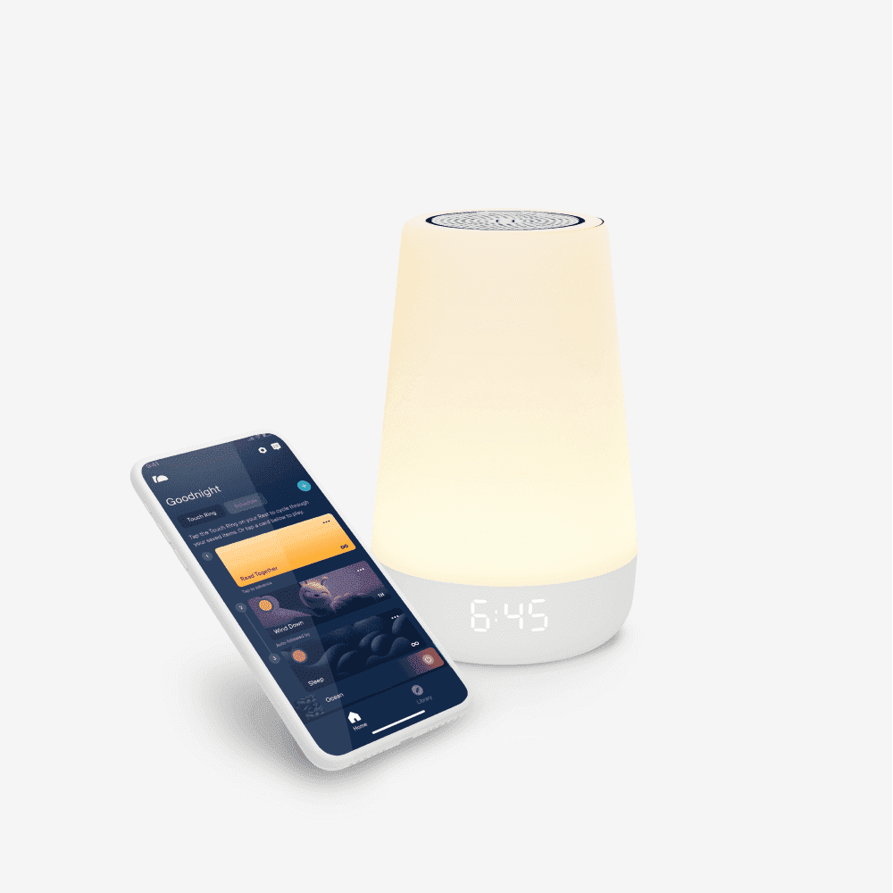 Hatch Rest+ 2nd Gen All-in-one Sleep Assistant, Nightlight & Sound Machine with Back-up Battery, White - Certified Refurbished