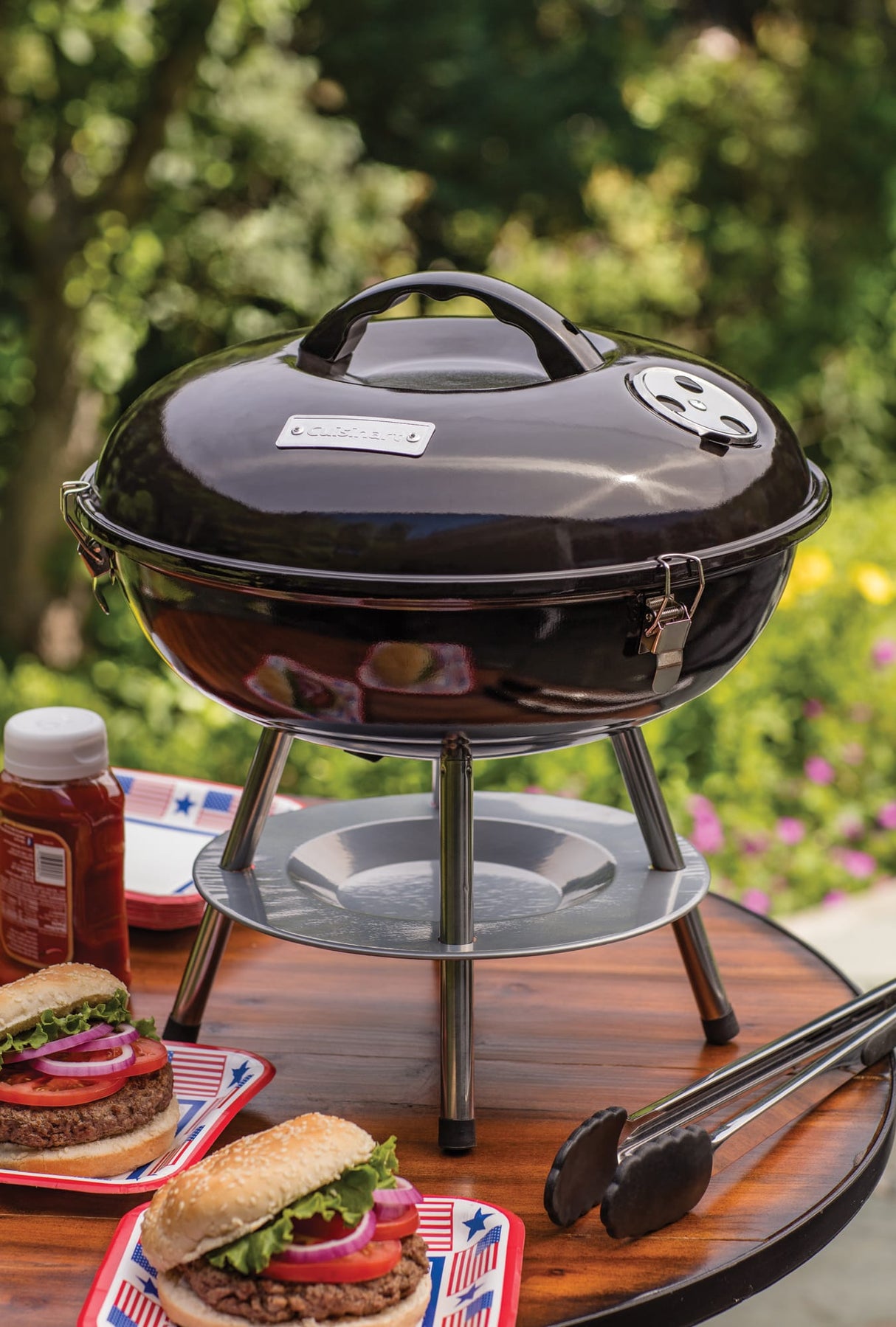 Cuisinart 14" Charcoal Grill, Black