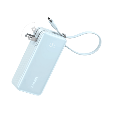 Anker Power Bank (10K, Fusion, Built-In Cable)