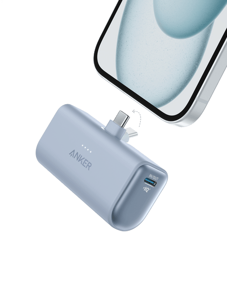 Anker Nano Power Bank (22.5W, Built-In USB-C Connector)