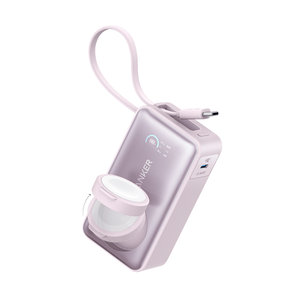 Anker MagGo Power Bank (10K, 35W, For Apple Watch)
