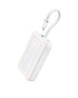 Anker Zolo Power Bank (10K, 30W) with a 5.4-inch (13.7 cm) built-in USB-C cable.