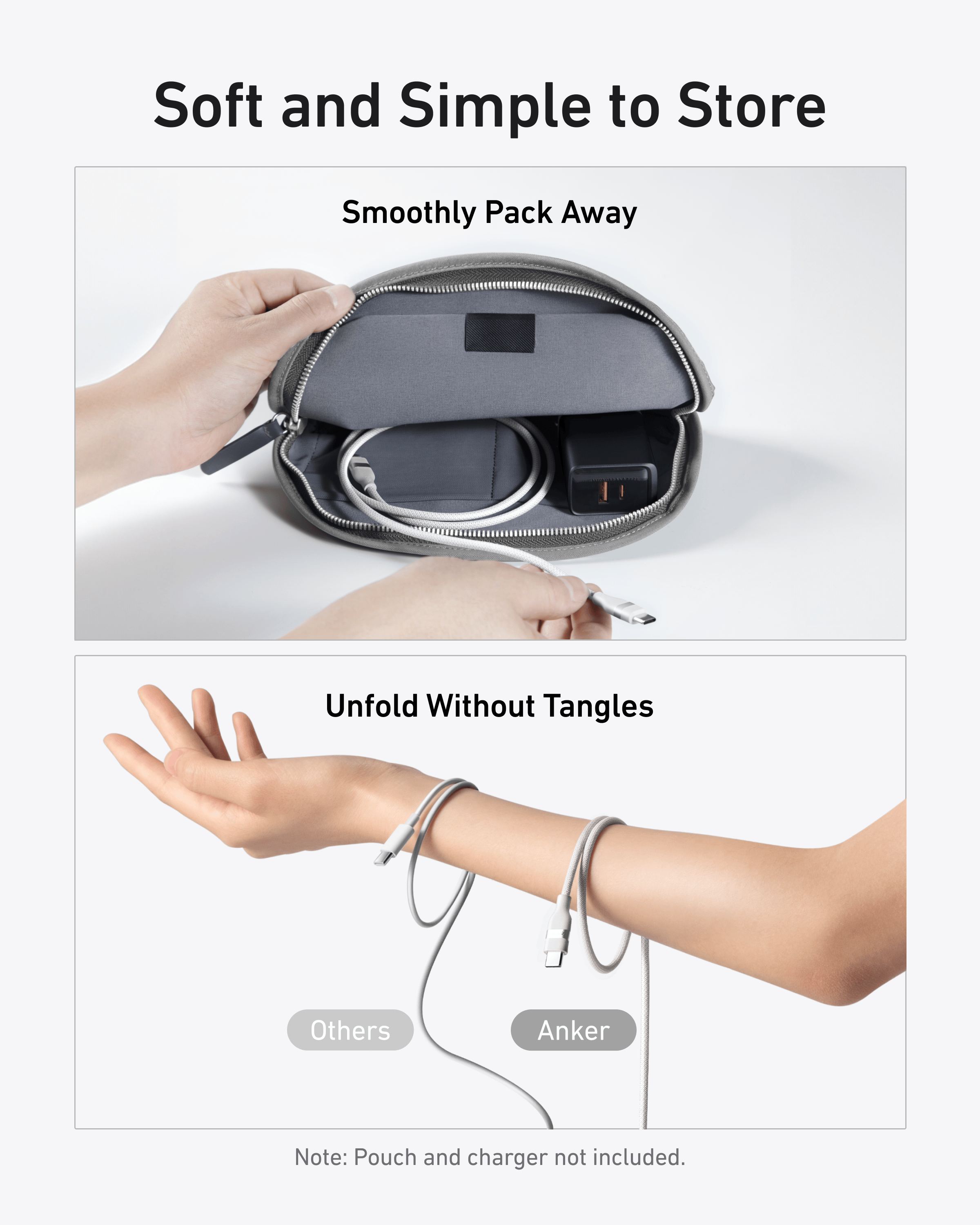 Anker Laptop Power Bank (25K, 165W, Built-In and Retractable Cables)