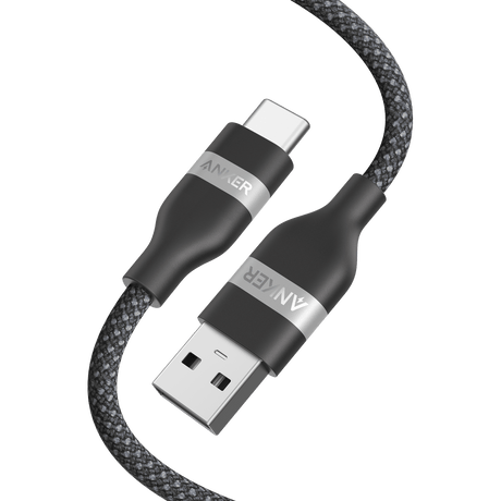Anker USB-A to USB-C Cable (3 ft/6 ft, Upcycled-Braided)