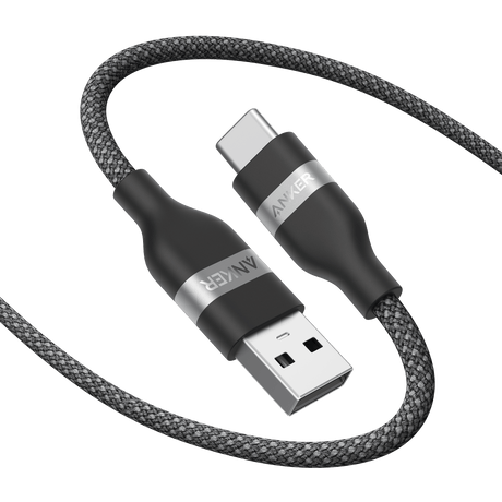 Anker USB-A to USB-C Cable (3 ft/6 ft, Upcycled-Braided)