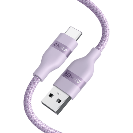 Anker USB-A to USB-C Cable (3 ft/6 ft, Upcycled-Braided)