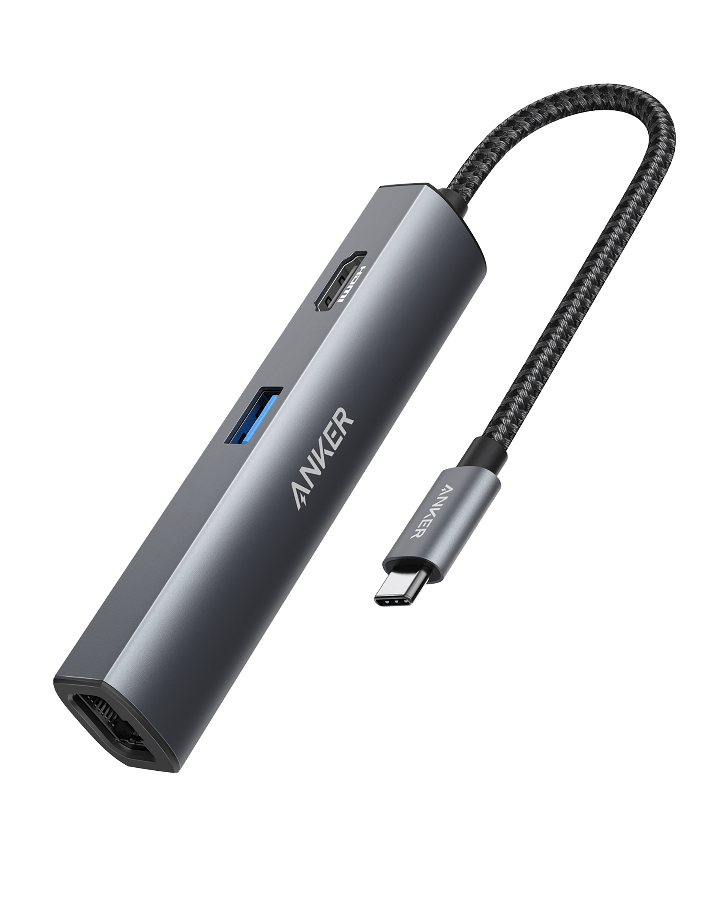 Anker <b>533</b> USB-C Hub (5-in-1, Slim)