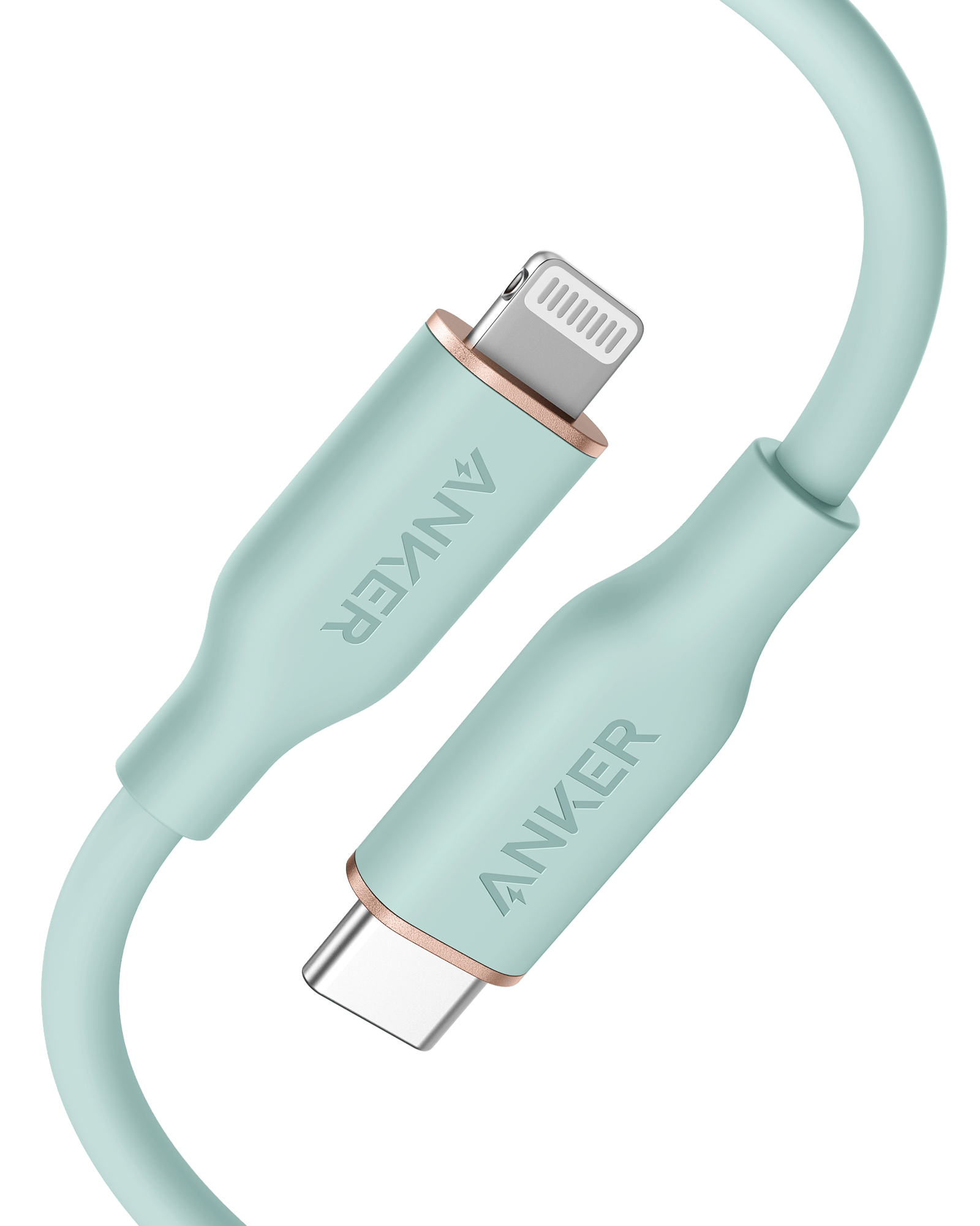 Anker <b>641</b> USB-C to Lightning Cable (Flow, Silicone)