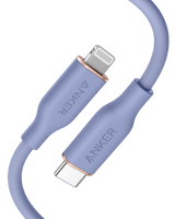 Anker <b>641</b> USB-C to Lightning Cable (Flow, Silicone)