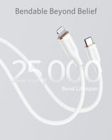 Anker <b>641</b> USB-C to Lightning Cable (Flow, 3 ft Silicone)