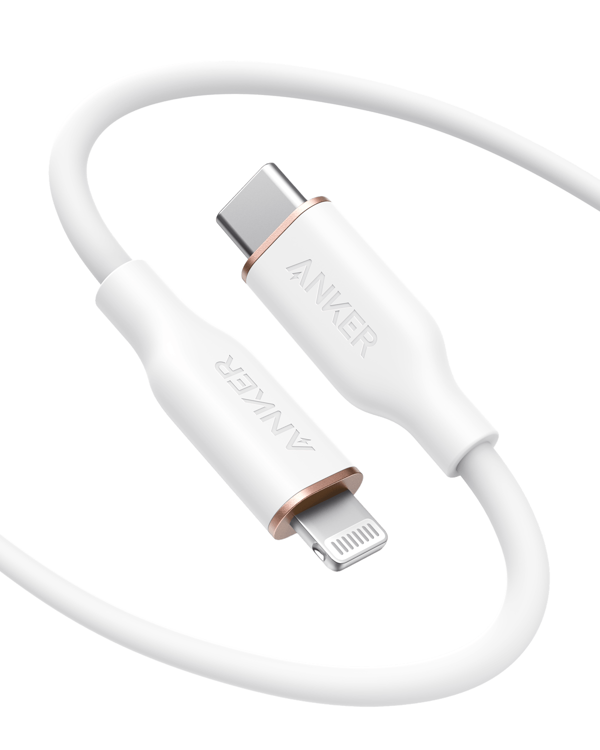 Anker <b>641</b> USB-C to Lightning Cable (Flow, Silicone)