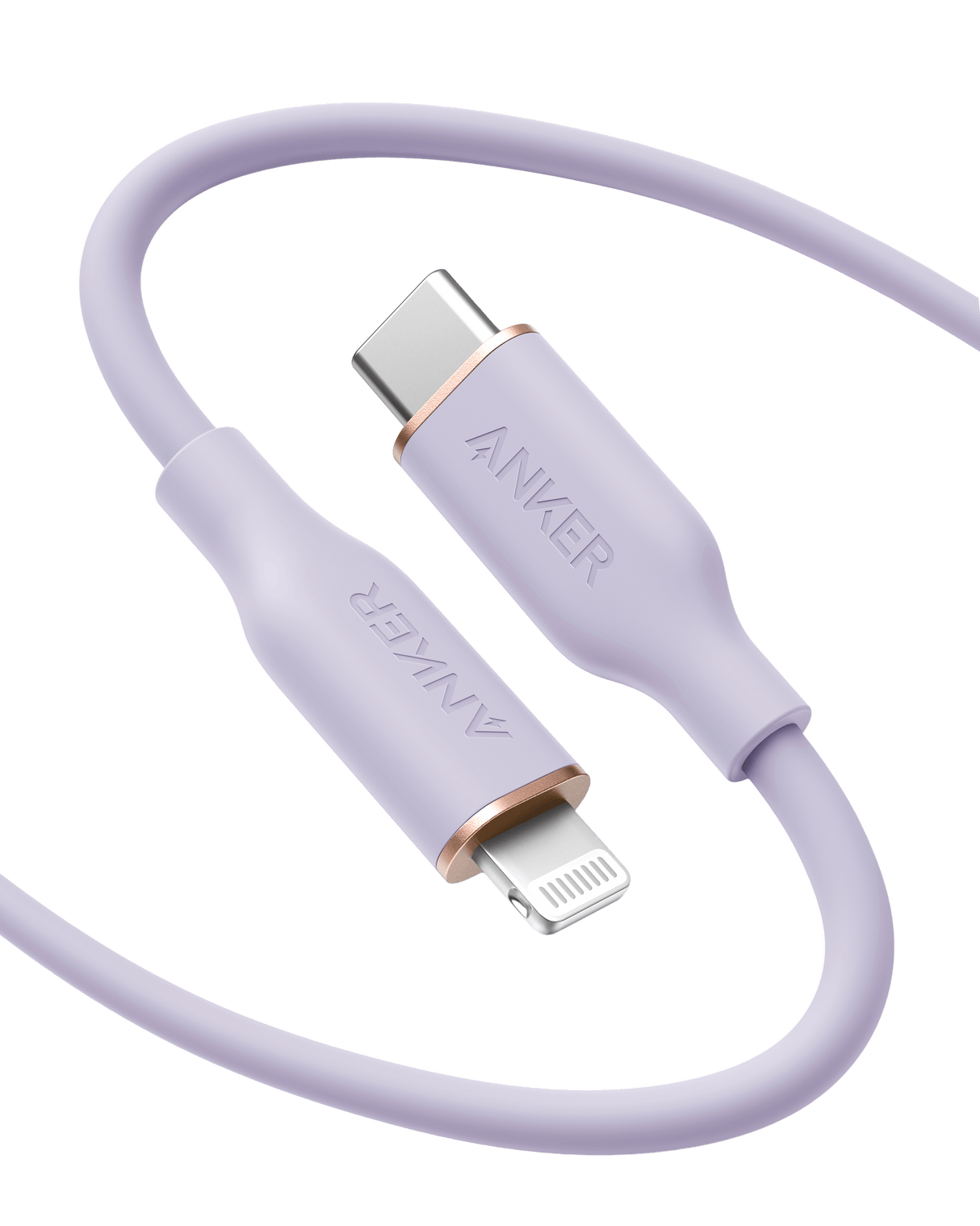 Anker <b>641</b> USB-C to Lightning Cable (Flow, Silicone)