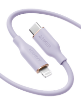 Anker <b>641</b> USB-C to Lightning Cable (Flow, Silicone)