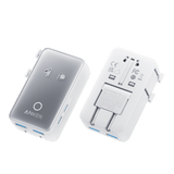 Anker Nano Travel Adapter (5-in-1, 20W, 1-Pack)