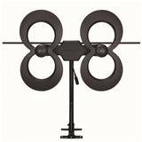 Antennas Direct ClearStream 4MAX Indoor/Outdoor Multi-Directional TV Antenna with 70+ Mile Range, UHD 4K, NEXTGEN TV, 20-In. Mast
