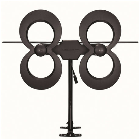 Antennas Direct ClearStream 4MAX Indoor/Outdoor Multi-Directional TV Antenna with 70+ Mile Range, UHD 4K, NEXTGEN TV, 20-In. Mast