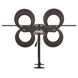 Antennas Direct ClearStream 4MAX Indoor/Outdoor Multi-Directional TV Antenna with 70+ Mile Range, UHD 4K, NEXTGEN TV, 20-In. Mast