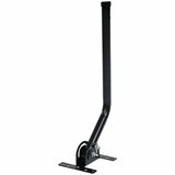 Antennas Direct ClearStream 20-In. TV Antenna Mast with Pivoting Base and Hardware - All-Weather Easy-Install Steel Pole and Base, Black