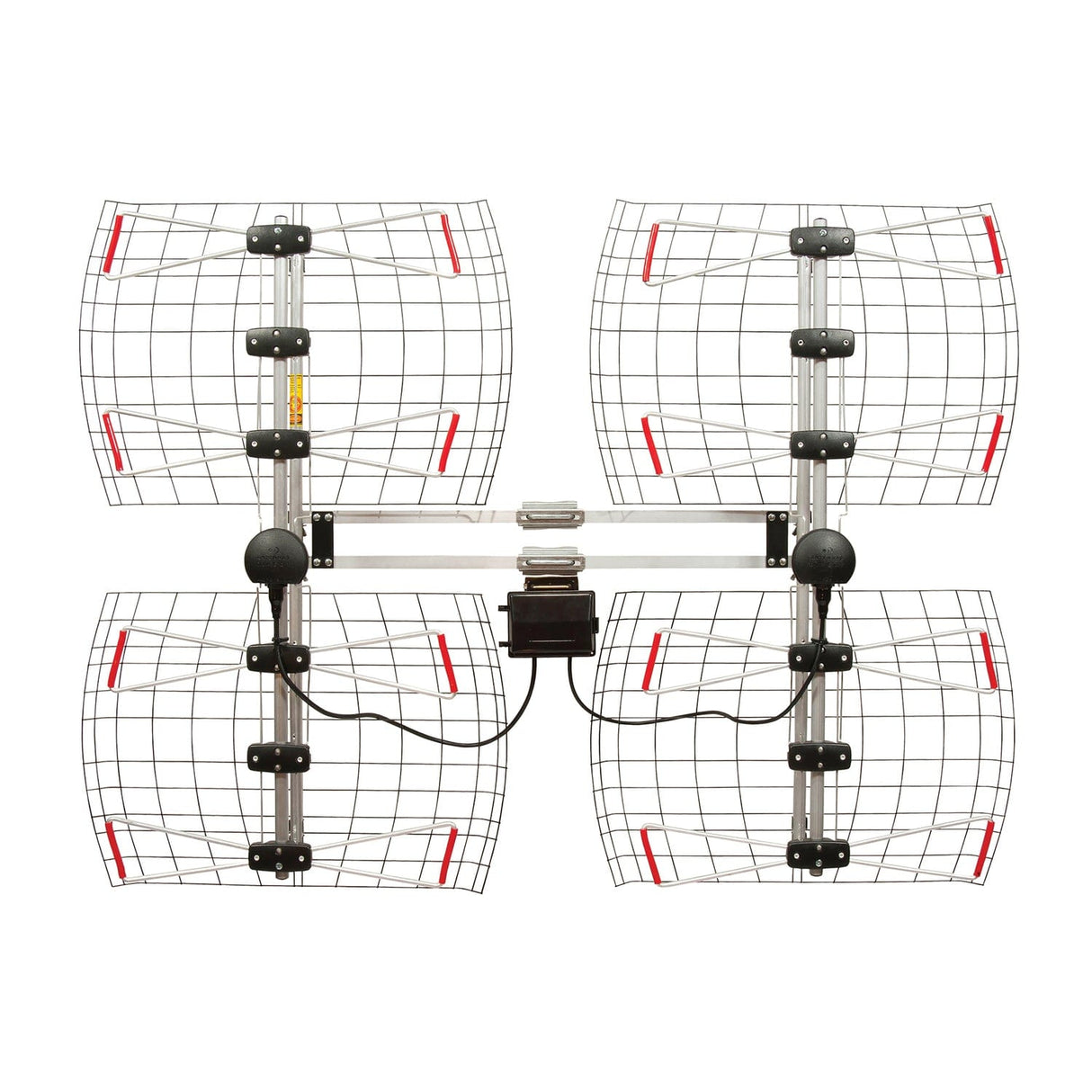 Antennas Direct 8-Element Bowtie UHF Outdoor HDTV Antenna, Multi-Directional, 70+ Mile Range, 4K 8K UHD NEXTGEN TV with All-Weather Mounting Hardware