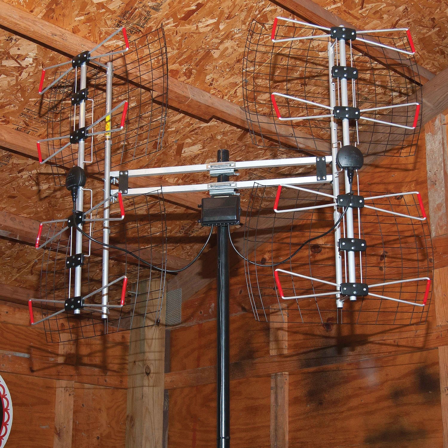 Antennas Direct 8-Element Bowtie UHF Outdoor HDTV Antenna, Multi-Directional, 70+ Mile Range, 4K 8K UHD NEXTGEN TV with All-Weather Mounting Hardware