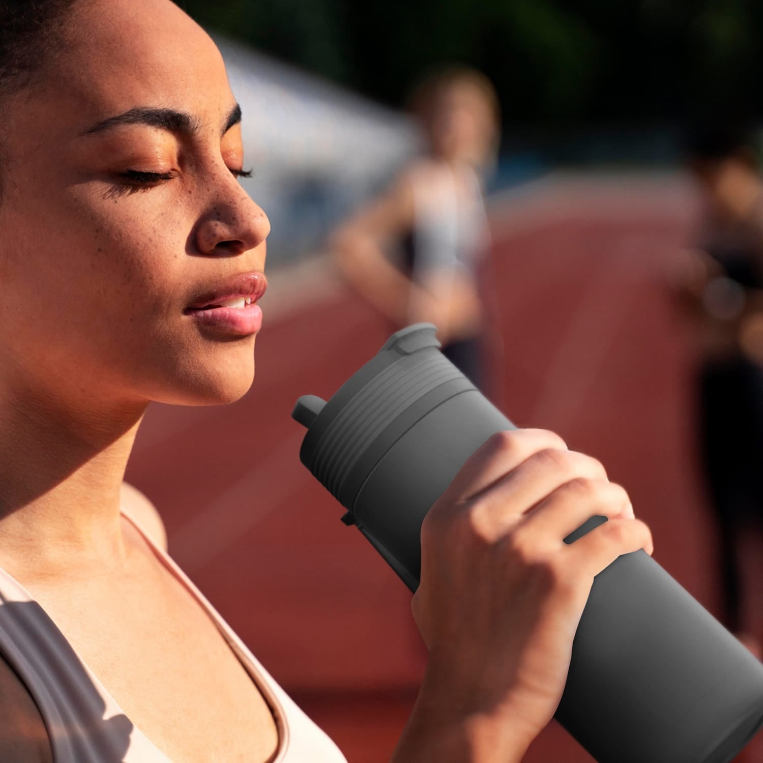 Asobu 20-Oz. Aspen Insulated Water Bottle, Black
