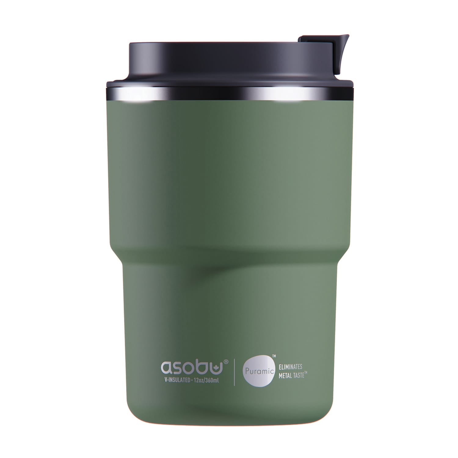 Asobu 12-Oz. Coffee Express Insulated Travel Mug, Basil Green