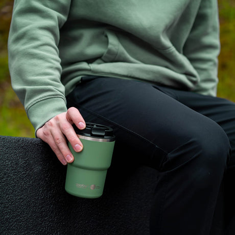 Asobu 12-Oz. Coffee Express Insulated Travel Mug, Basil Green