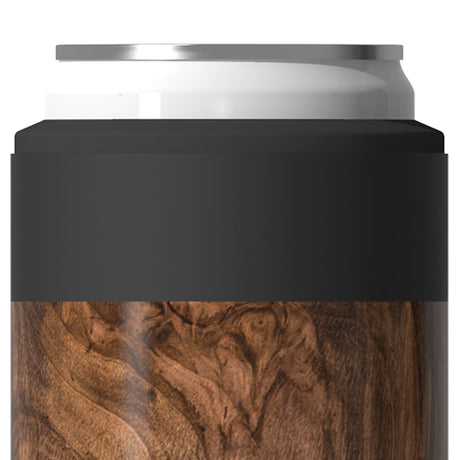 Asobu Slim Can Insulated Cooler Sleeve, 12-Oz. Capacity, Wood
