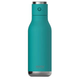 Asobu Insulated Water Bottle with Wireless Connection Speaker, Teal