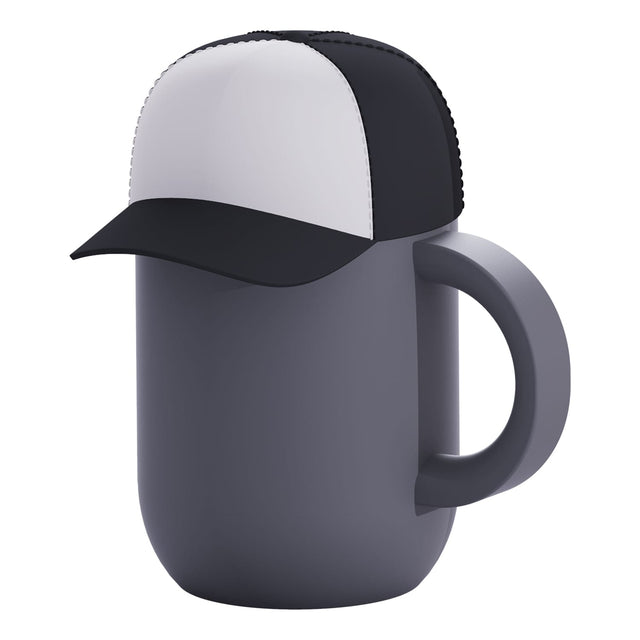 Asobu 13-Oz. Happy Hat Insulated Mug, Black