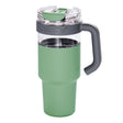 Asobu 34-Oz. Explorer See-Through Travel Mug with Detachable Insulated Tumbler, Green