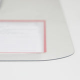 Artistic Krystal View Desk Pad with Antimicrobial Protection, Clear, 24 In. x 19 In.
