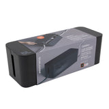 Bluelounge 16 x 6.25 x 5.25-In. CableBox Cable Organizer, BLUCB-01, Black