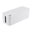 Bluelounge 16 x 6.25 x 5.25-In. CableBox Cable Organizer, BLUCB-01, White