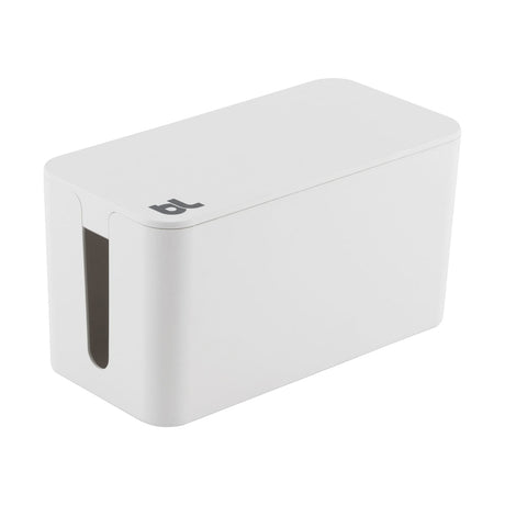 Bluelounge 9.25 x 4.5 x 4.875-In. CableBox Mini Cable Organizer, BLUCBM-WH-US