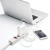 Bluelounge 9.25 x 4.5 x 4.875-In. CableBox Mini Cable Organizer, BLUCBM-WH-US