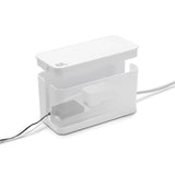 Bluelounge 9.25 x 4.5 x 4.875-In. CableBox Mini Cable Organizer, BLUCBM-WH-US