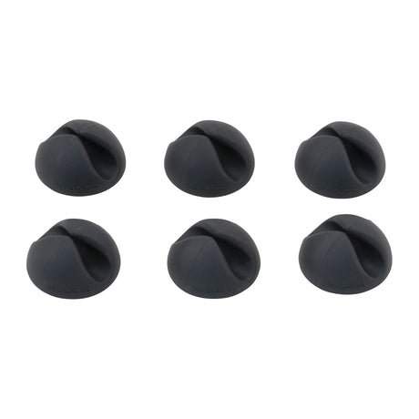 Bluelounge CableDrop Multipurpose Cable Clips, 6 Pack
