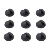 Bluelounge CableDrop Mini Cable Routing Clip, BLUCDM, 9 Pack, Black
