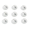 Bluelounge CableDrop Mini Cable Routing Clip, BLUCDM, 9 Pack, White