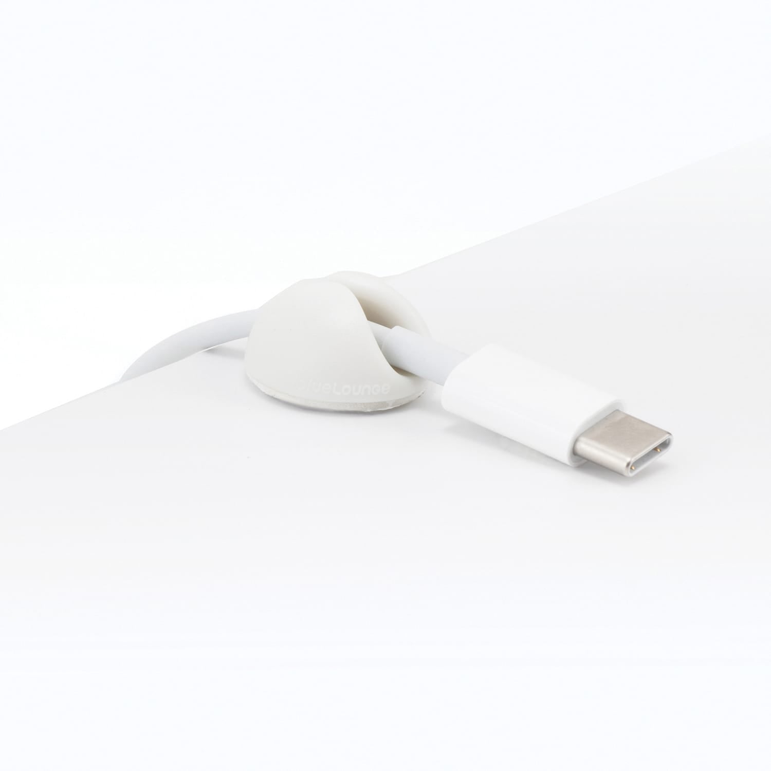 Bluelounge CableDrop Mini Cable Routing Clip, BLUCDM, 9 Pack, White