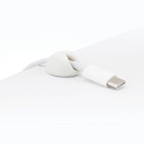 Bluelounge CableDrop Mini Cable Routing Clip, BLUCDM, 9 Pack, White