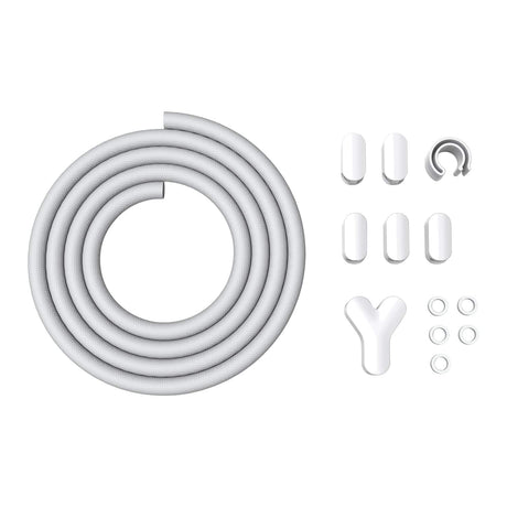 Bluelounge 118-In. Soba Braided Cable-Bundling Tubing