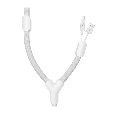 Bluelounge 118-In. Soba Braided Cable-Bundling Tubing