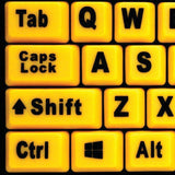 Adesso EasyTouch 132 Luminous Large-Print Desktop Keyboard
