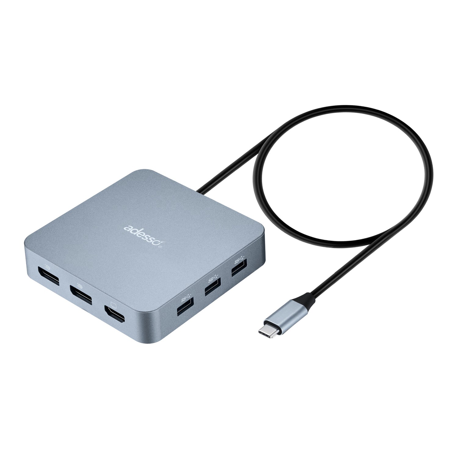 Adesso 11-in-1 USB-C Docking Station, TAA Compliant, for Computers