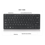 Adesso Bluetooth SlimTouch Computer Keyboard with Scissor Switches, for Windows, Mini